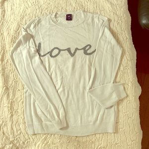 Gap LOVE knit sweater